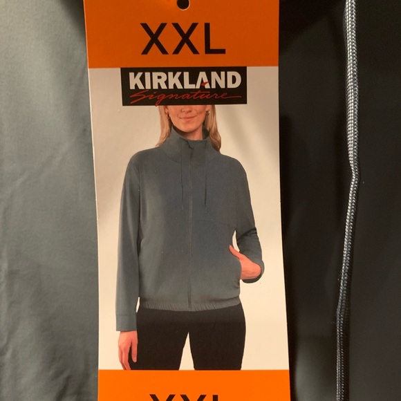 NEW Kirkland Signature Ladies’ Active Full Zip Lightweight Jacket, XXL, Blue - Picture 2 of 6
